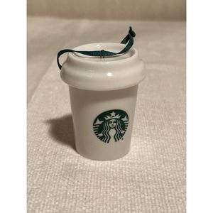 Starbucks Classic White Cup Ornament
